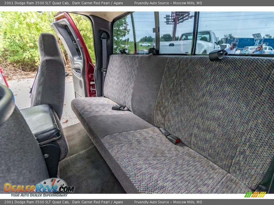 Rear Seat of 2001 Dodge Ram 3500 SLT Quad Cab Photo #22