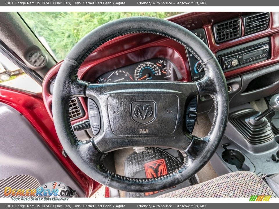 2001 Dodge Ram 3500 SLT Quad Cab Steering Wheel Photo #33