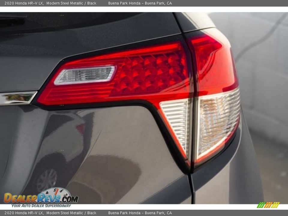 2020 Honda HR-V LX Modern Steel Metallic / Black Photo #8