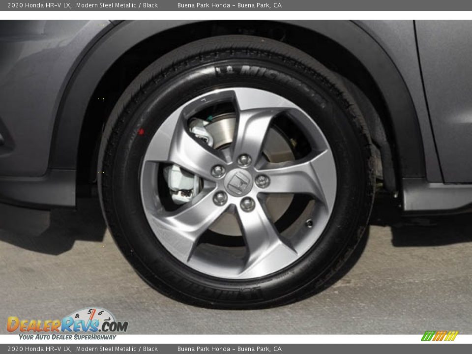 2020 Honda HR-V LX Modern Steel Metallic / Black Photo #13