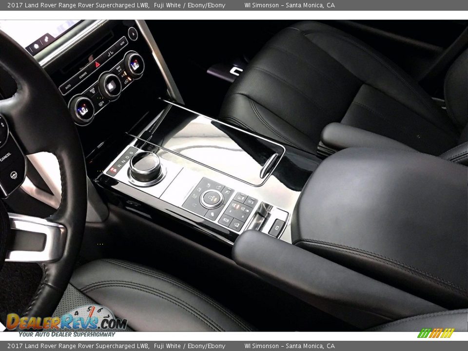 2017 Land Rover Range Rover Supercharged LWB Fuji White / Ebony/Ebony Photo #23