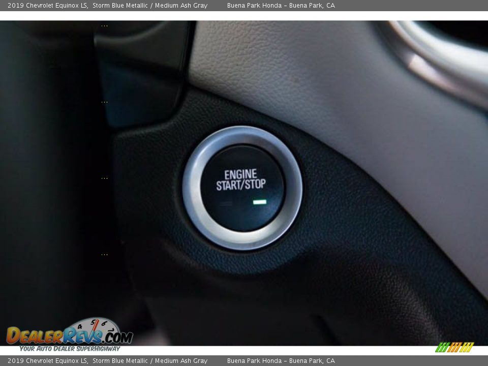 2019 Chevrolet Equinox LS Storm Blue Metallic / Medium Ash Gray Photo #15