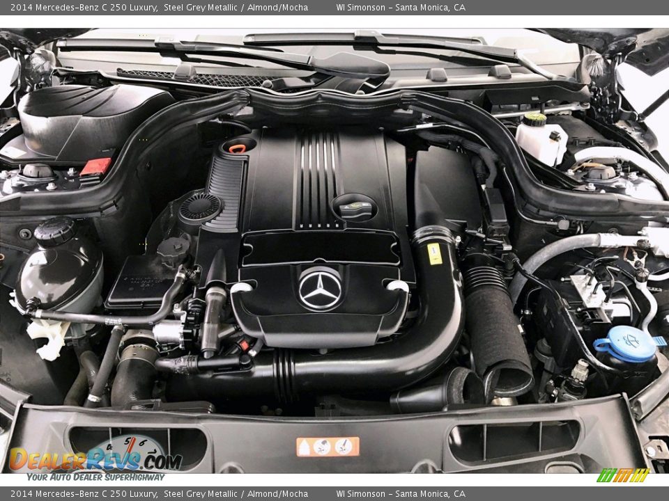 2014 Mercedes-Benz C 250 Luxury 1.8 Liter DI Turbocharged DOHC 16-Valve VVT 4 Cylinder Engine Photo #9