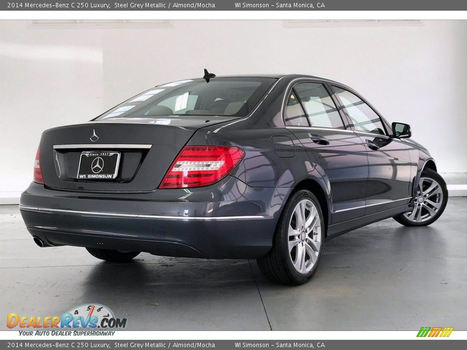 Steel Grey Metallic 2014 Mercedes-Benz C 250 Luxury Photo #16