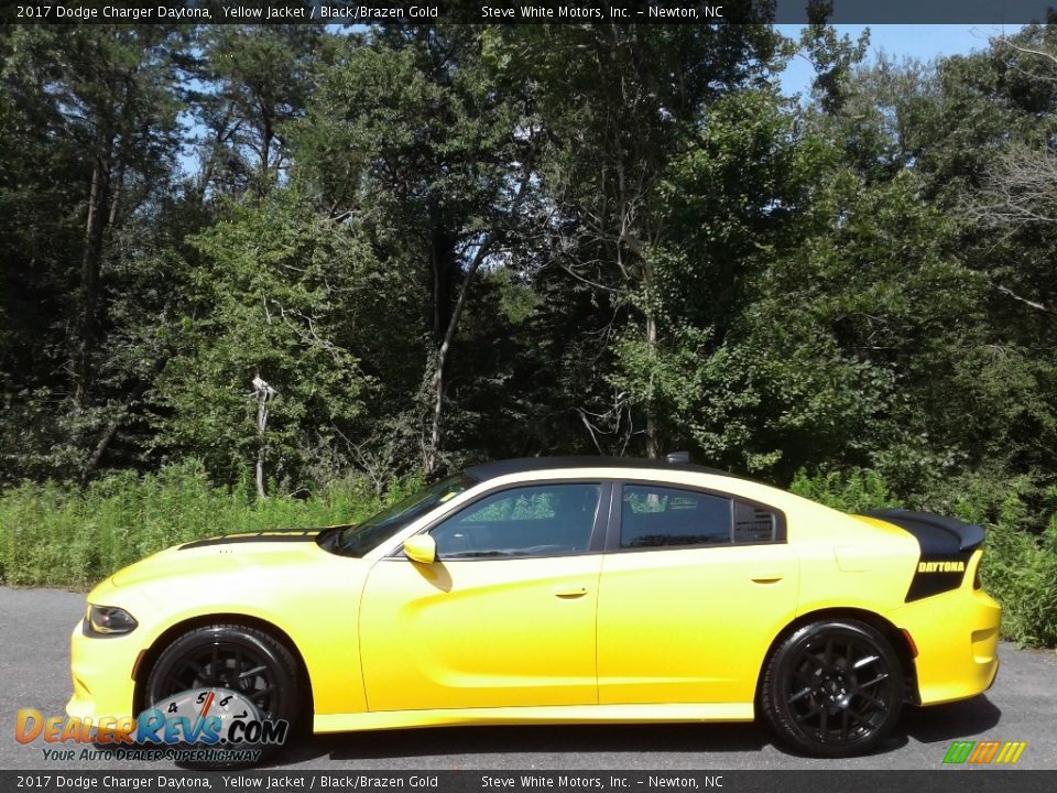 2017 Dodge Charger Daytona Yellow Jacket / Black/Brazen Gold Photo #1