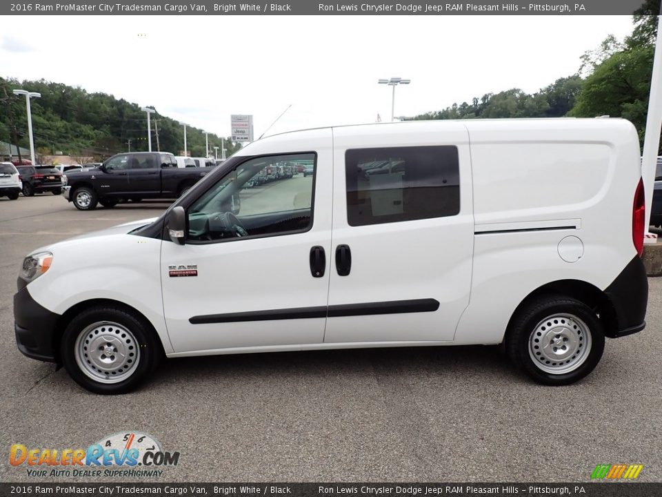 Bright White 2016 Ram ProMaster City Tradesman Cargo Van Photo #2