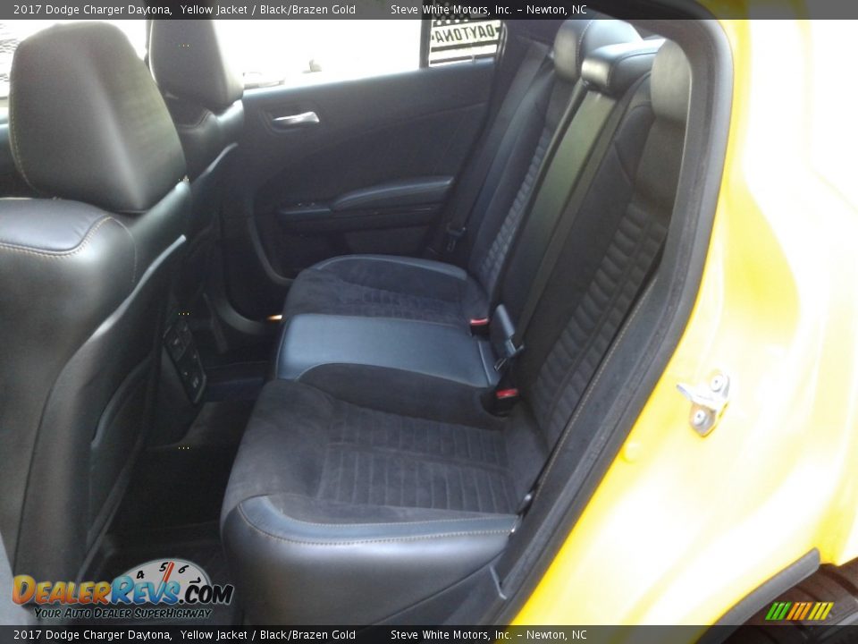 2017 Dodge Charger Daytona Yellow Jacket / Black/Brazen Gold Photo #14