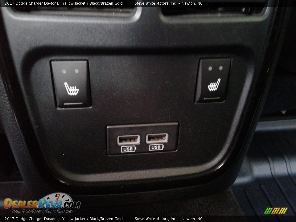 2017 Dodge Charger Daytona Yellow Jacket / Black/Brazen Gold Photo #15