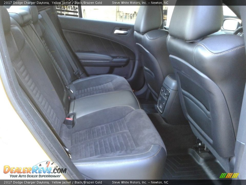 2017 Dodge Charger Daytona Yellow Jacket / Black/Brazen Gold Photo #17