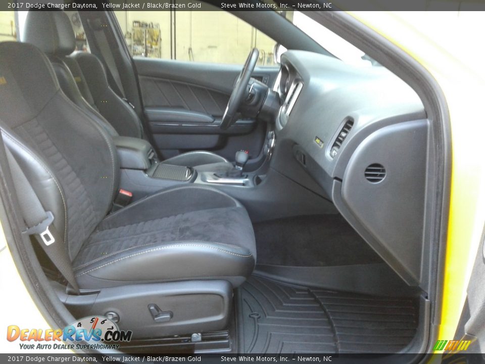 2017 Dodge Charger Daytona Yellow Jacket / Black/Brazen Gold Photo #18