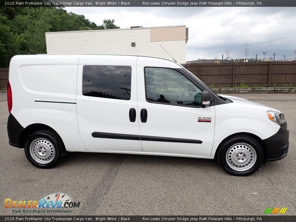 Bright White 2016 Ram ProMaster City Tradesman Cargo Van Photo #7