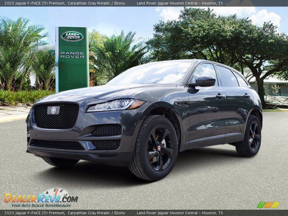 2020 Jaguar F-PACE 25t Premium Carpathian Gray Metallic / Ebony Photo #2