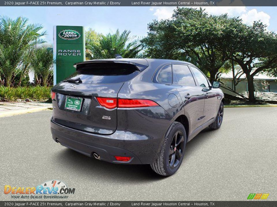 2020 Jaguar F-PACE 25t Premium Carpathian Gray Metallic / Ebony Photo #3