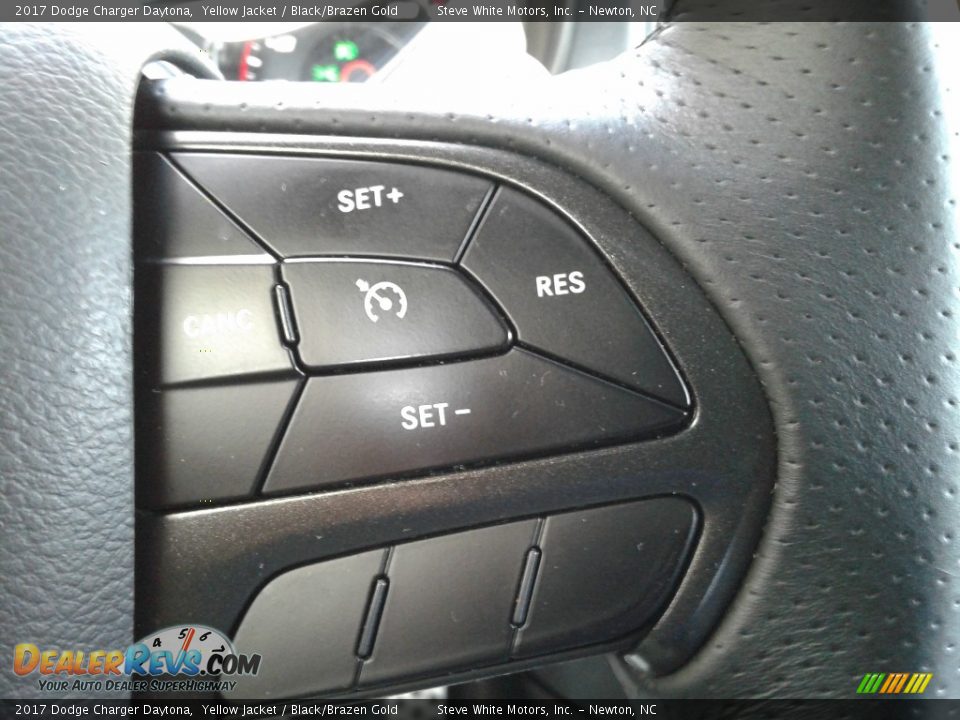 2017 Dodge Charger Daytona Yellow Jacket / Black/Brazen Gold Photo #21