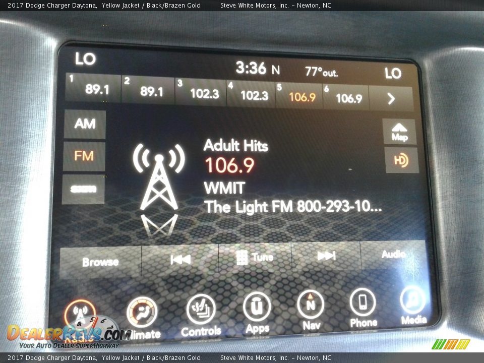 2017 Dodge Charger Daytona Yellow Jacket / Black/Brazen Gold Photo #23