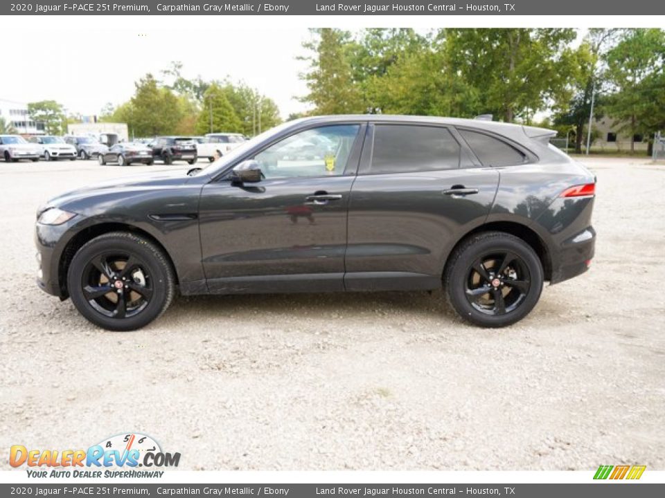 2020 Jaguar F-PACE 25t Premium Carpathian Gray Metallic / Ebony Photo #7