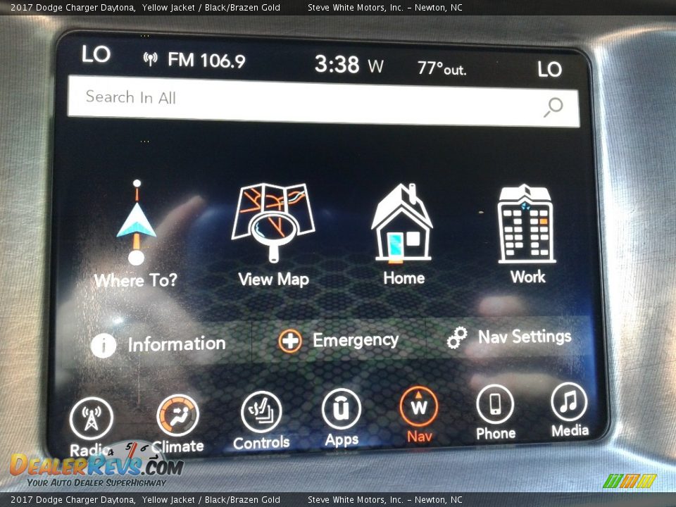 2017 Dodge Charger Daytona Yellow Jacket / Black/Brazen Gold Photo #24