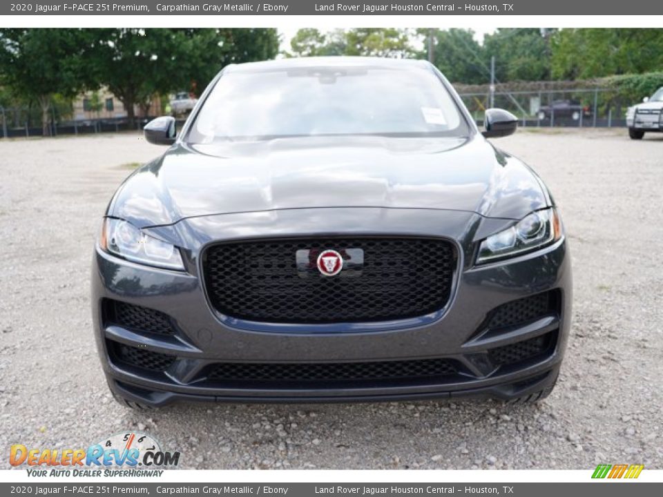 2020 Jaguar F-PACE 25t Premium Carpathian Gray Metallic / Ebony Photo #9