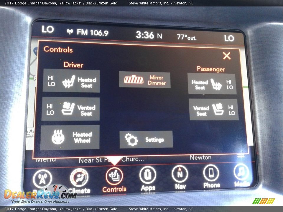 2017 Dodge Charger Daytona Yellow Jacket / Black/Brazen Gold Photo #26