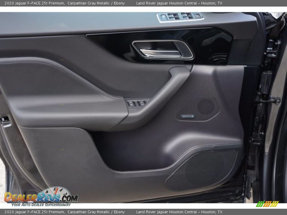 2020 Jaguar F-PACE 25t Premium Carpathian Gray Metallic / Ebony Photo #11
