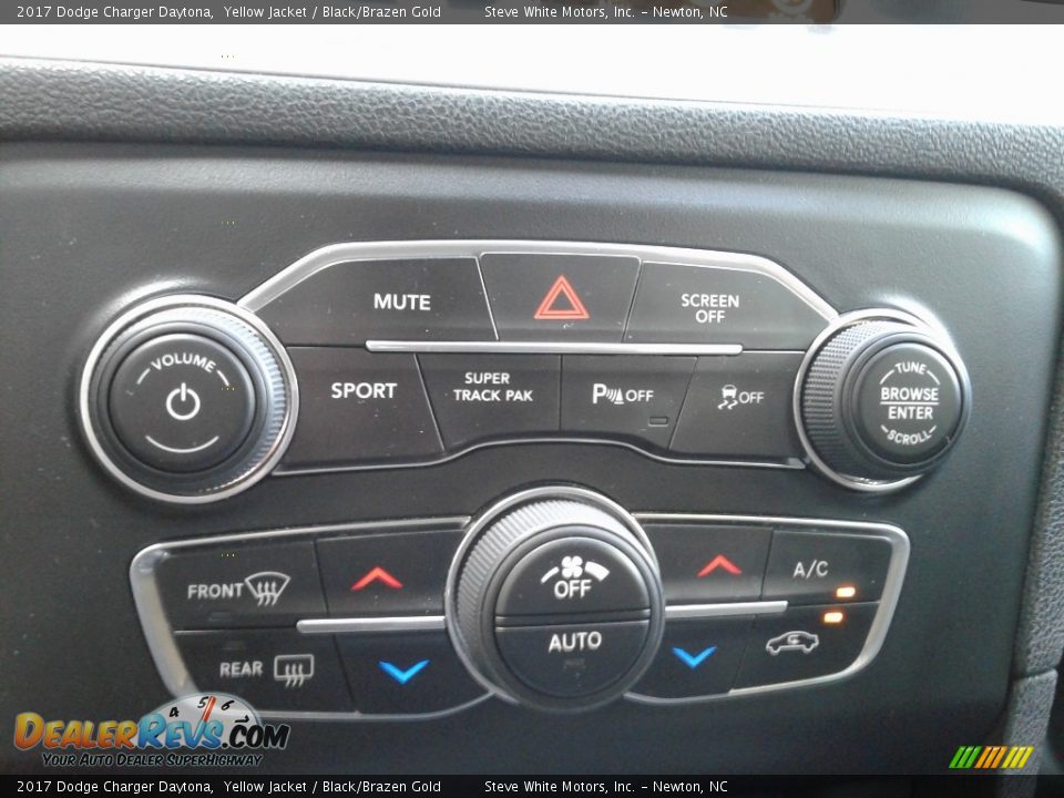 2017 Dodge Charger Daytona Yellow Jacket / Black/Brazen Gold Photo #28