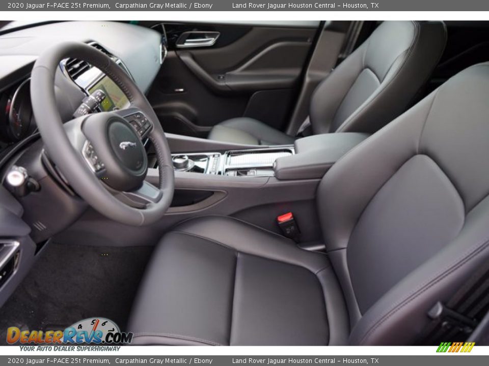 2020 Jaguar F-PACE 25t Premium Carpathian Gray Metallic / Ebony Photo #13