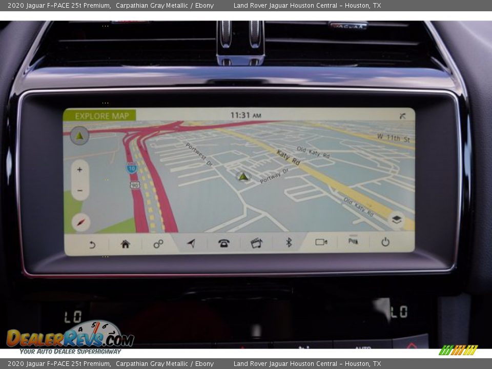 2020 Jaguar F-PACE 25t Premium Carpathian Gray Metallic / Ebony Photo #15
