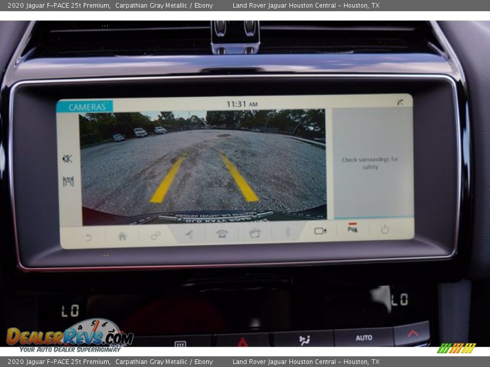 2020 Jaguar F-PACE 25t Premium Carpathian Gray Metallic / Ebony Photo #16