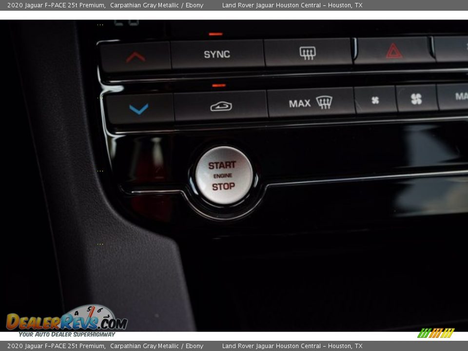 2020 Jaguar F-PACE 25t Premium Carpathian Gray Metallic / Ebony Photo #17