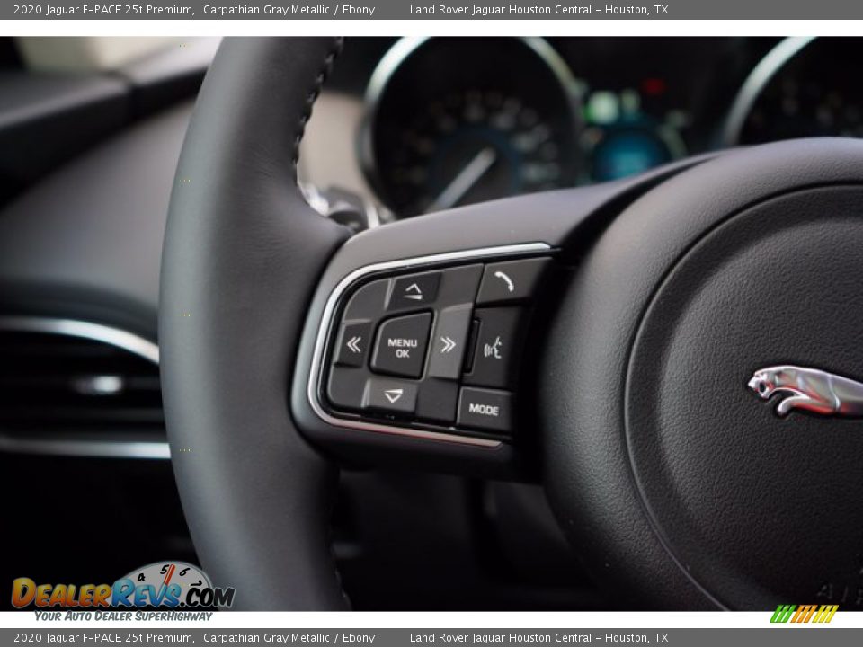 2020 Jaguar F-PACE 25t Premium Carpathian Gray Metallic / Ebony Photo #20