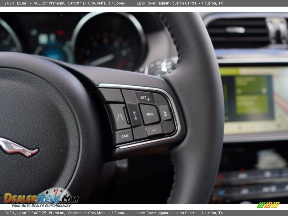 2020 Jaguar F-PACE 25t Premium Carpathian Gray Metallic / Ebony Photo #21