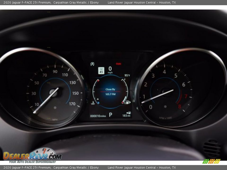 2020 Jaguar F-PACE 25t Premium Carpathian Gray Metallic / Ebony Photo #22