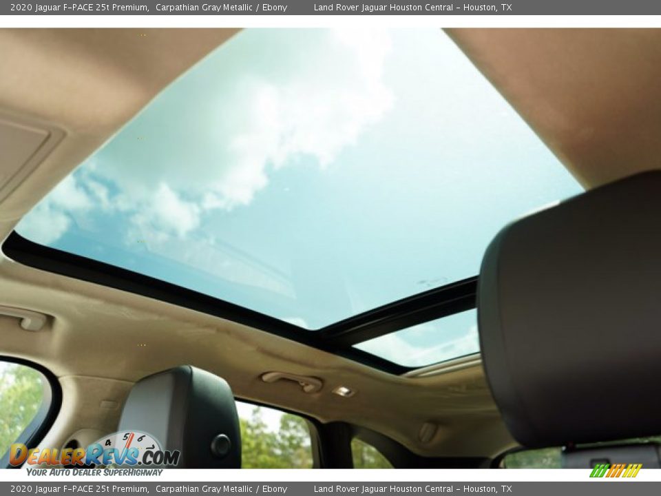 2020 Jaguar F-PACE 25t Premium Carpathian Gray Metallic / Ebony Photo #23