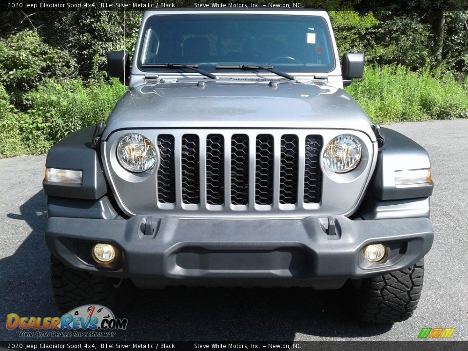 2020 Jeep Gladiator Sport 4x4 Billet Silver Metallic / Black Photo #4