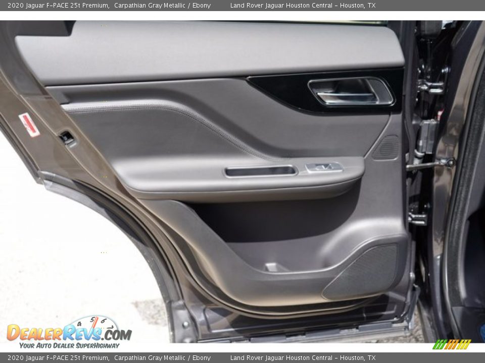 2020 Jaguar F-PACE 25t Premium Carpathian Gray Metallic / Ebony Photo #24