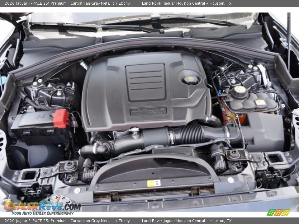 2020 Jaguar F-PACE 25t Premium Carpathian Gray Metallic / Ebony Photo #28