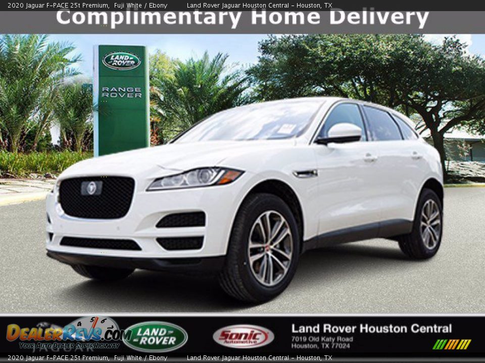 2020 Jaguar F-PACE 25t Premium Fuji White / Ebony Photo #1
