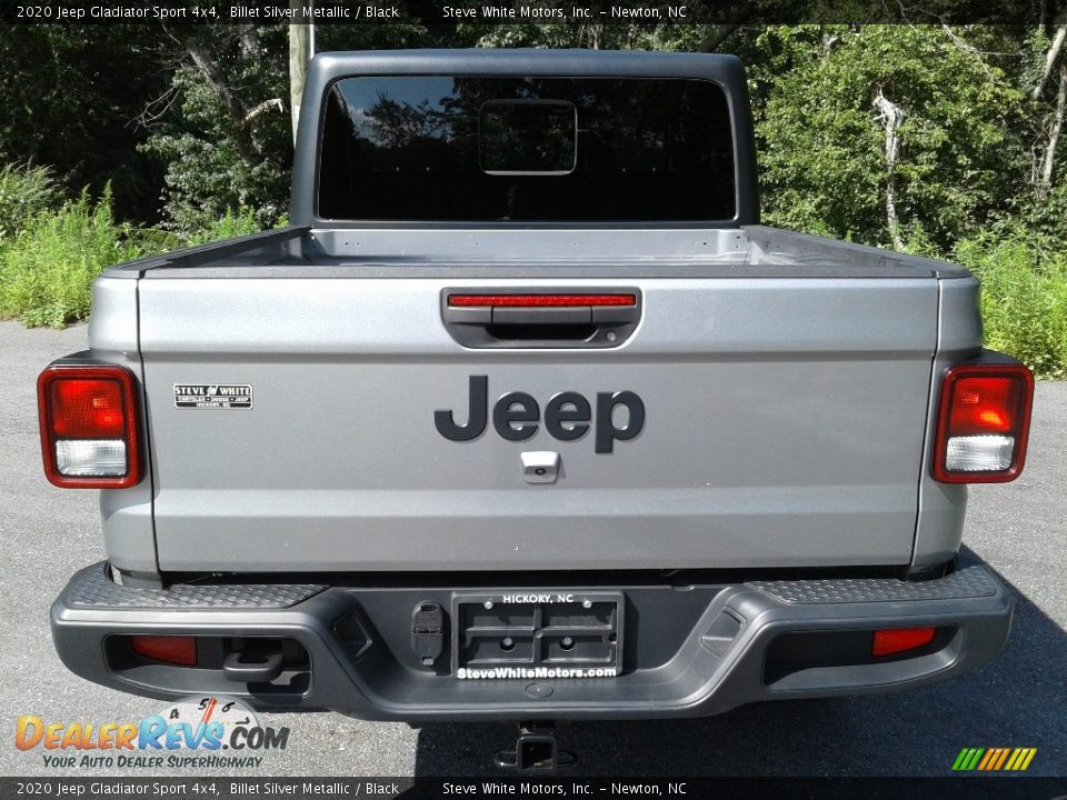 2020 Jeep Gladiator Sport 4x4 Billet Silver Metallic / Black Photo #8