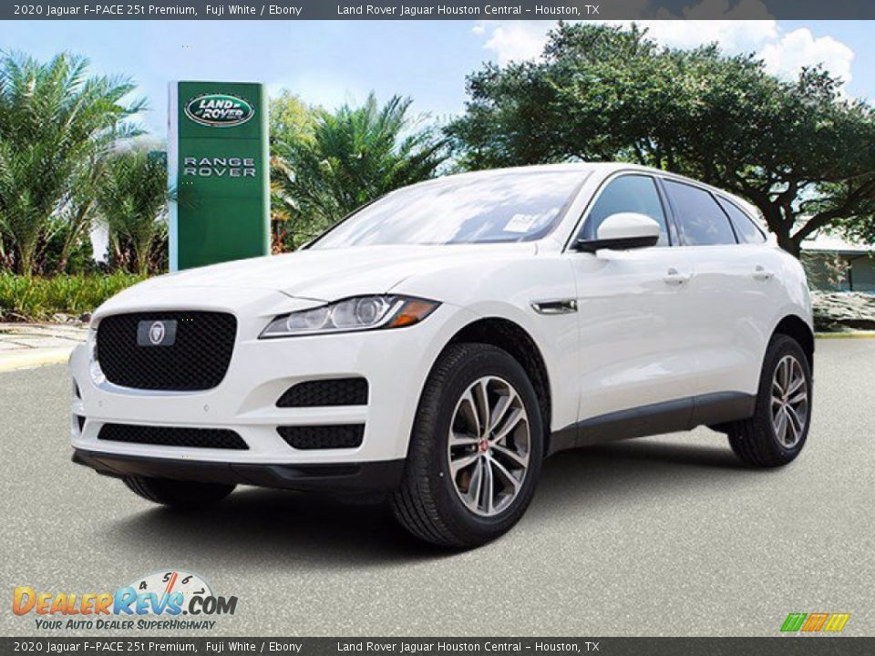 2020 Jaguar F-PACE 25t Premium Fuji White / Ebony Photo #2