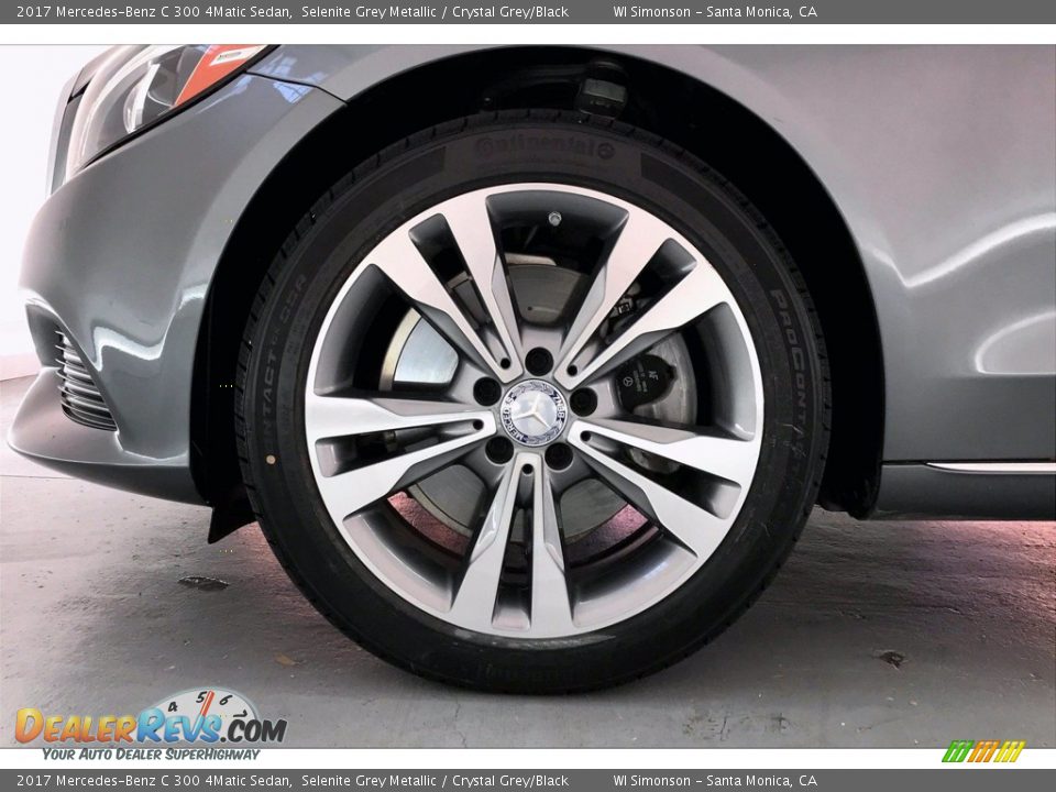 2017 Mercedes-Benz C 300 4Matic Sedan Wheel Photo #8