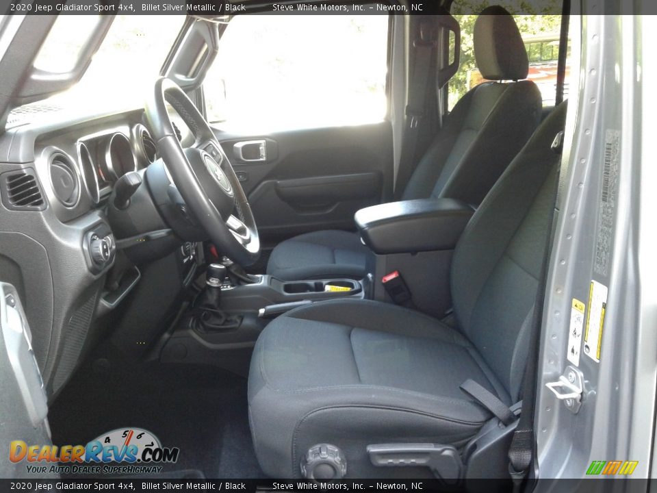 2020 Jeep Gladiator Sport 4x4 Billet Silver Metallic / Black Photo #13