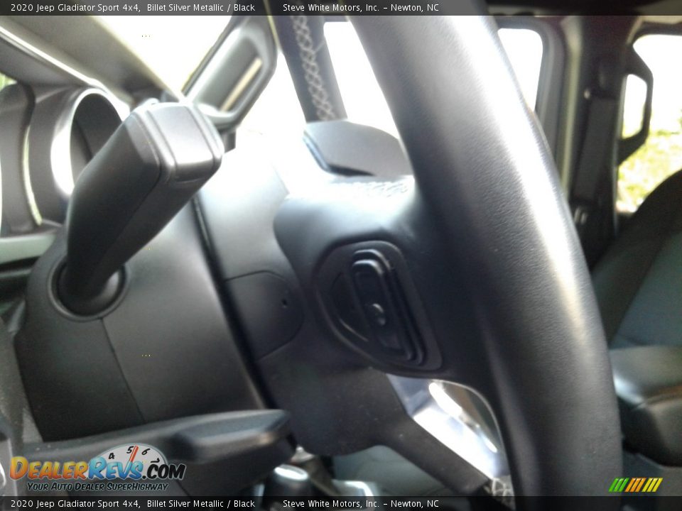 2020 Jeep Gladiator Sport 4x4 Billet Silver Metallic / Black Photo #15