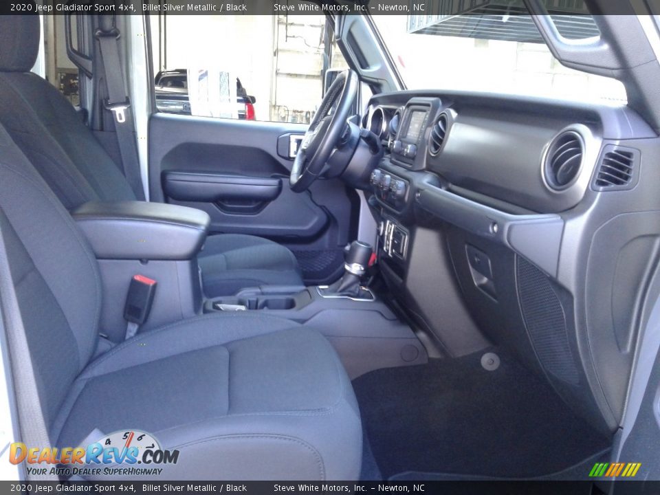 2020 Jeep Gladiator Sport 4x4 Billet Silver Metallic / Black Photo #19