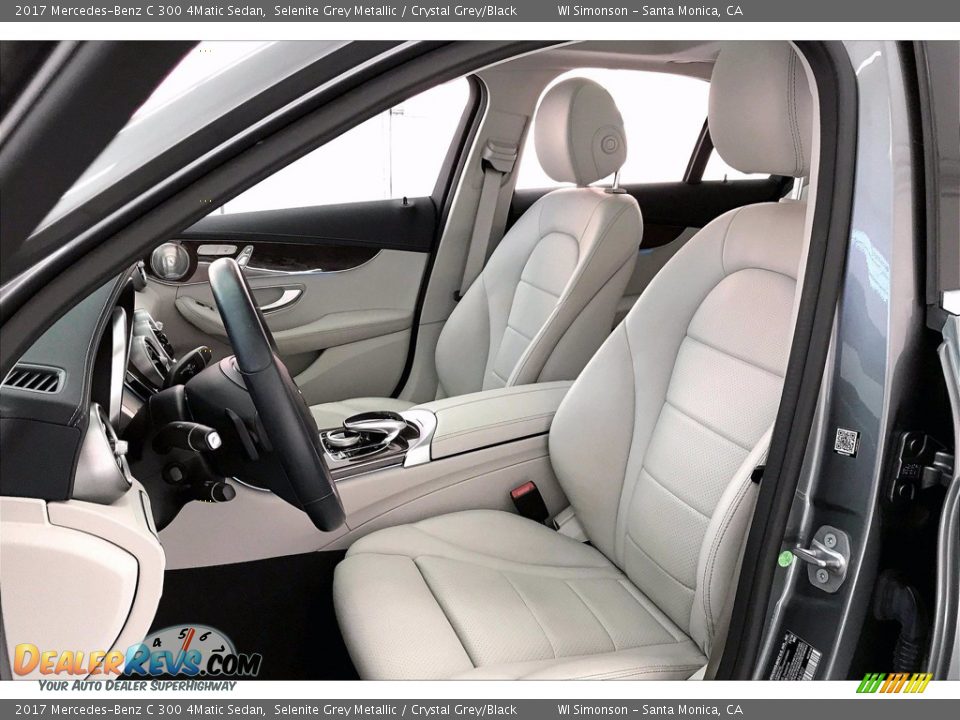 Front Seat of 2017 Mercedes-Benz C 300 4Matic Sedan Photo #14