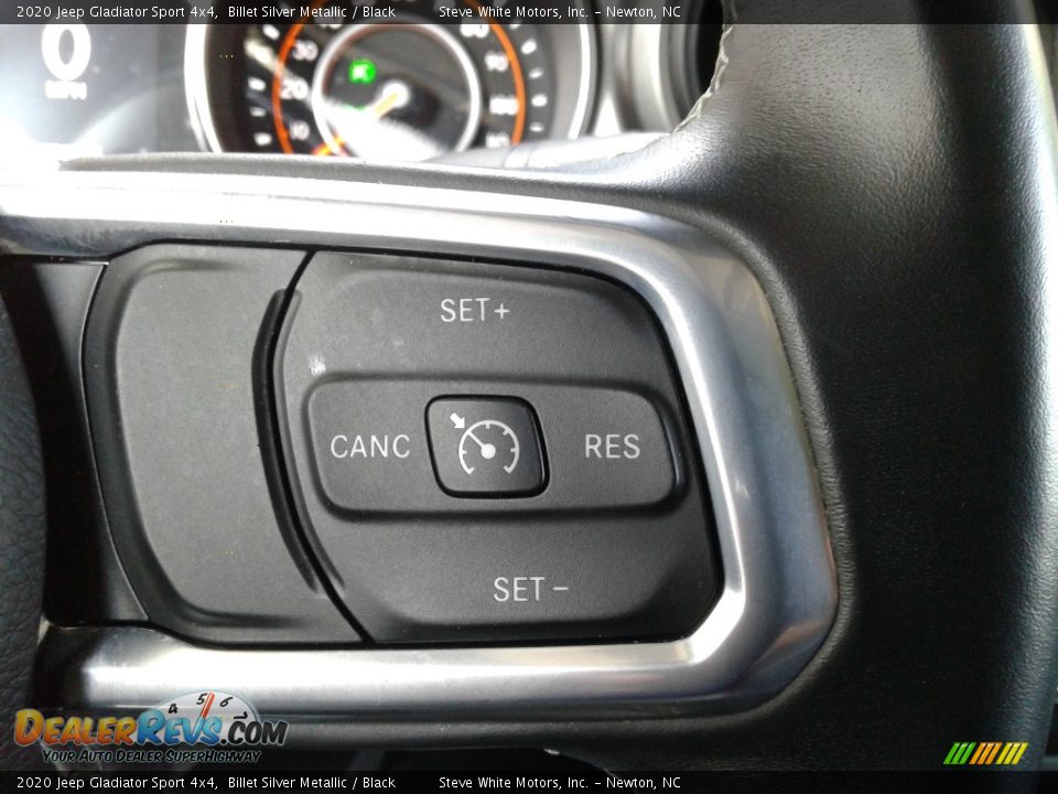 2020 Jeep Gladiator Sport 4x4 Billet Silver Metallic / Black Photo #22
