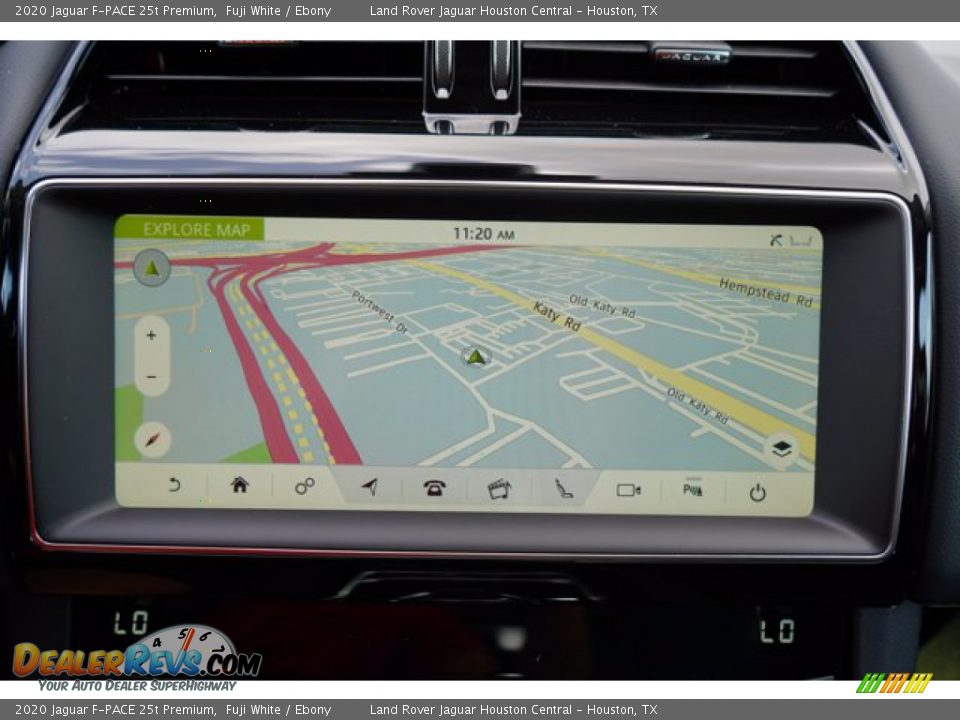 2020 Jaguar F-PACE 25t Premium Fuji White / Ebony Photo #21