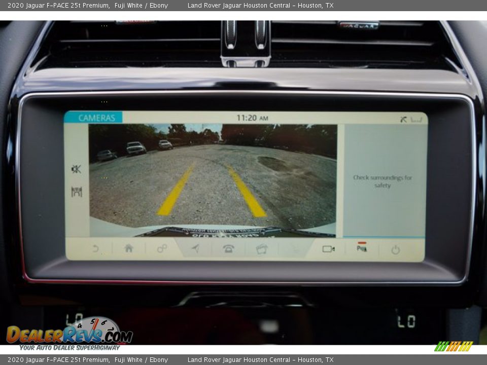 2020 Jaguar F-PACE 25t Premium Fuji White / Ebony Photo #22