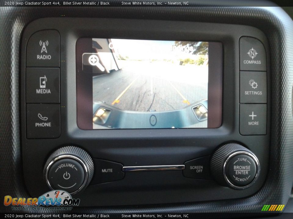 2020 Jeep Gladiator Sport 4x4 Billet Silver Metallic / Black Photo #26