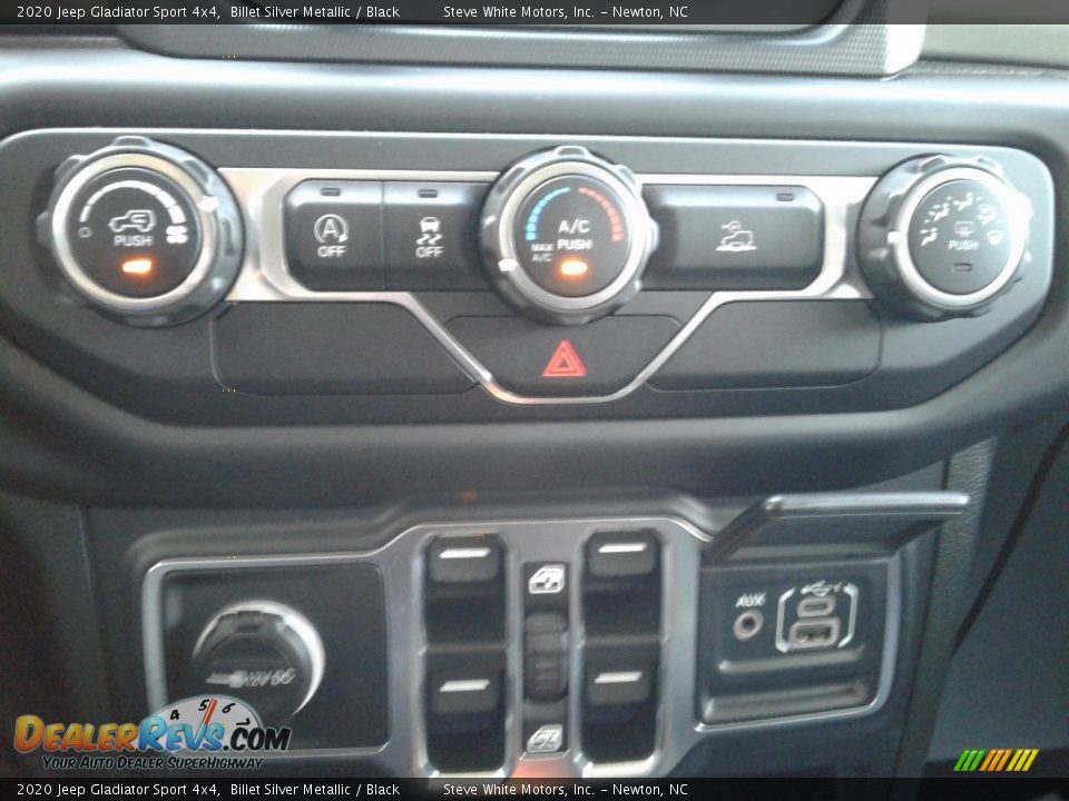 2020 Jeep Gladiator Sport 4x4 Billet Silver Metallic / Black Photo #27