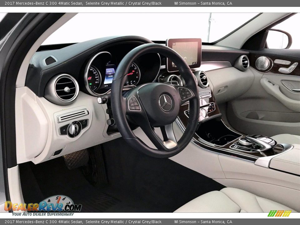 Dashboard of 2017 Mercedes-Benz C 300 4Matic Sedan Photo #22